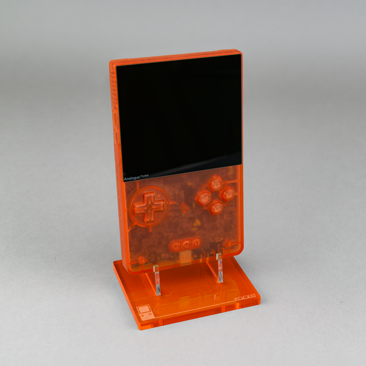 Analogue Pocket Transparent Orange 本体 Analogue Pocket Transparent Orange 本体