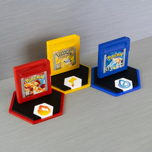 "Caught 'em All" Pokémon Cartridge Displays