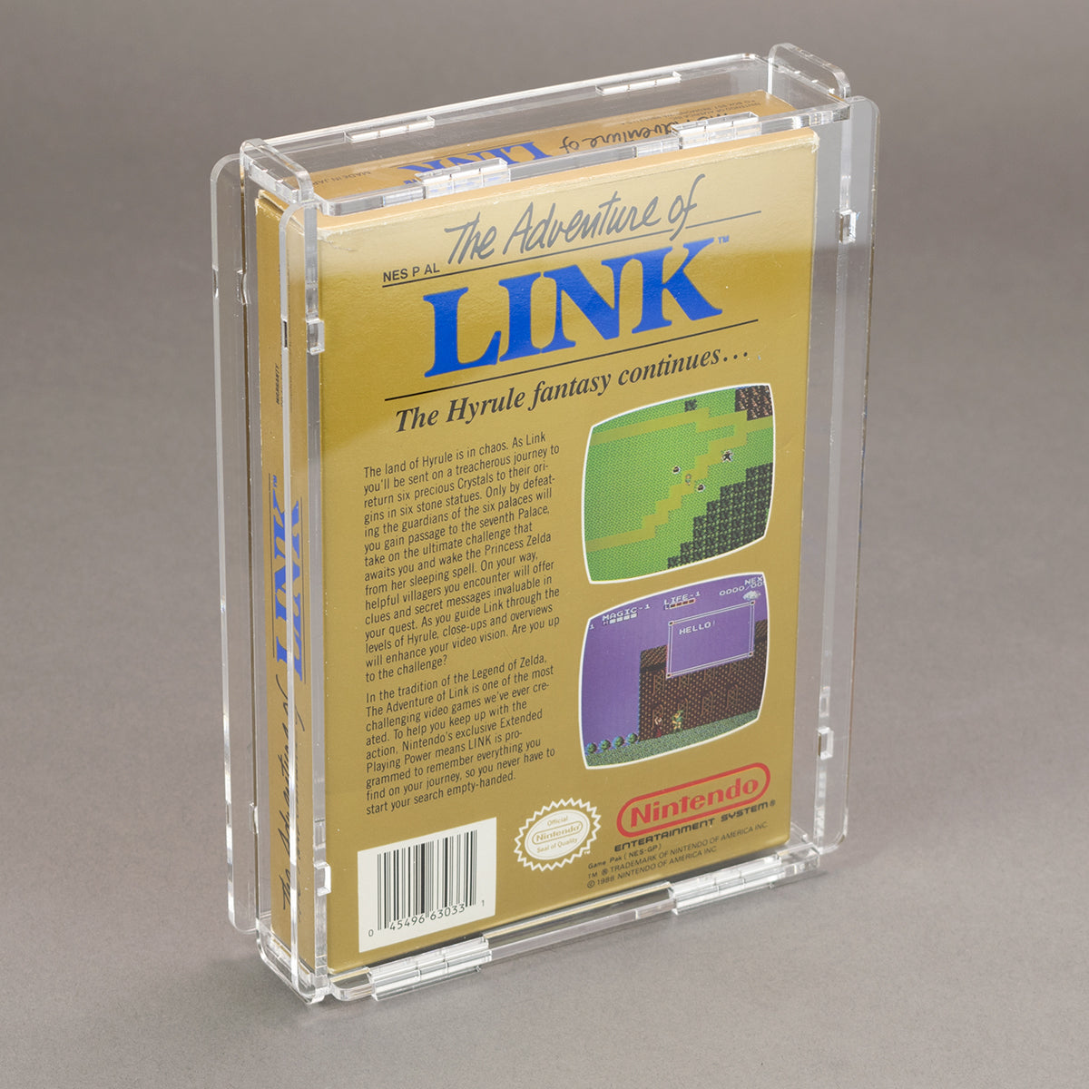 The Legend of Zelda NES Cartridge Display – Rose Colored Gaming