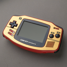 Load image into Gallery viewer, Famicom Style Game Boy Advance Gold Veneer