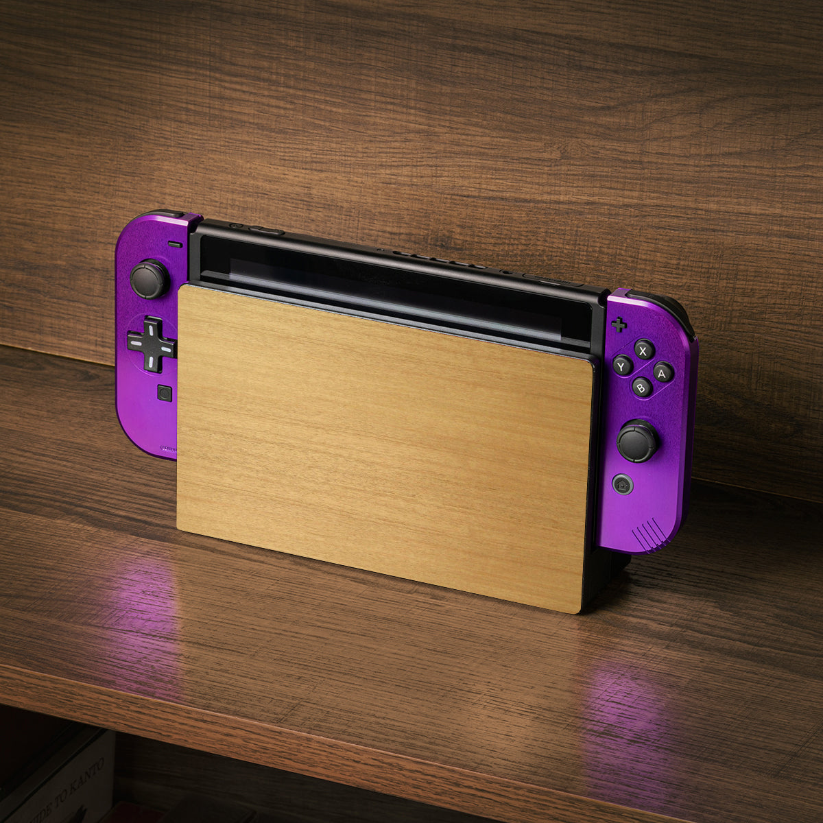 Nintendo Switch Dock Wood Veneer – Rose Colored Gaming