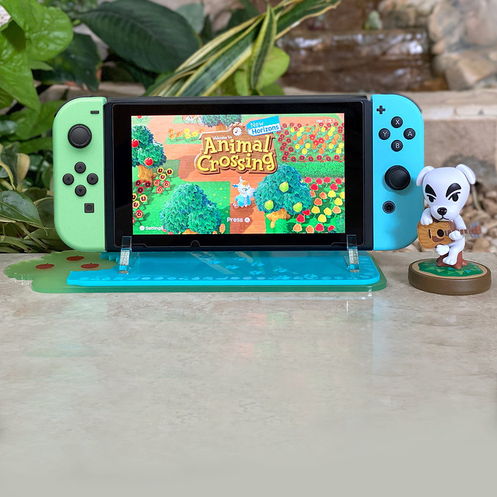 Animal Crossing New Horizons Gaming Nintendo Colored Edition Display Switch Rose –