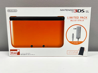 3DS LL - Orange/Black