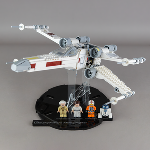 Display for LEGO Starwars: Luke Skywalker's X-Wing Fighter (75301)