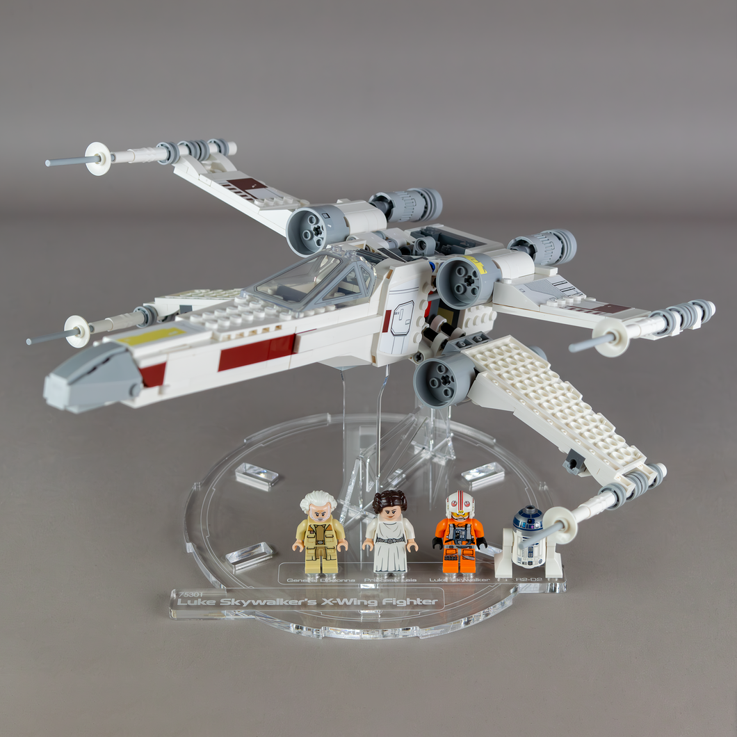 Display for LEGO® Star Wars™: Luke Skywalker's X-Wing Fighter (75301)