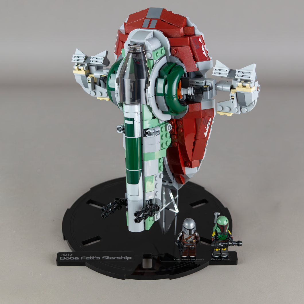 Display for LEGO® Star Wars™: Boba Fett's Starship (75312)