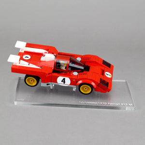 Displays for LEGO® Speed Champions (8 Stud)