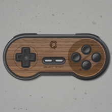 Load image into Gallery viewer, Wood Veneer for 8BitDo SN30 (SNES) Wireless Controller