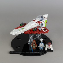 Load image into Gallery viewer, Display for LEGO® Star Wars™: Obi-Wan Kenobi&#39;s Jedi Starfighter (75333)