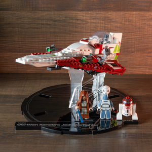 Display for LEGO® Star Wars™: Obi-Wan Kenobi's Jedi Starfighter (75333)