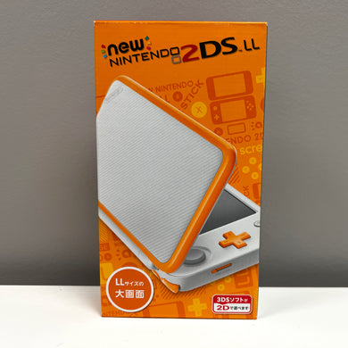New 2DS LL White/Orange