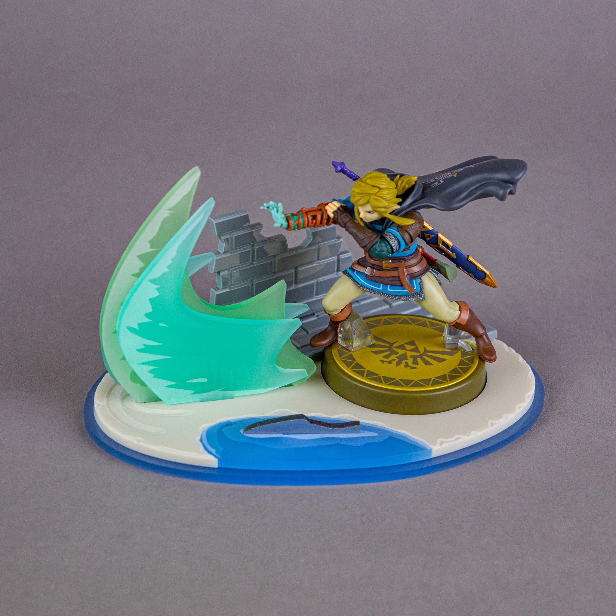 Display for amiibo™: Link TotK – Rose Colored Gaming