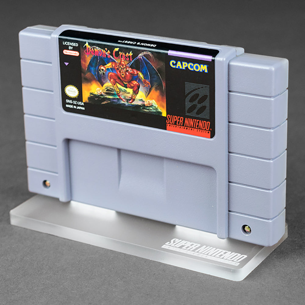 Super Nintendo System Game Cartridge Display – Rose Gaming