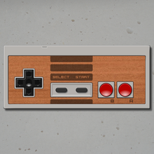 Load image into Gallery viewer, NES Controller Wood Veneer