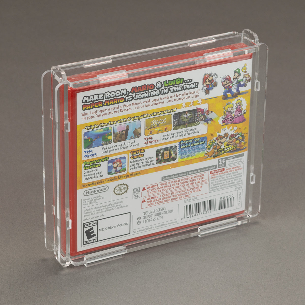 Nintendo 3DS Game Box - Protective Display Case – Gaming