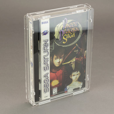 Sega Saturn Long Box Game Box - Köffin Protective Display Case