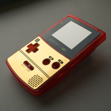Load image into Gallery viewer, Famicom Style Game Boy Color Gold Veneer