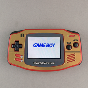 Famicom Style Game Boy Advance Gold Veneer
