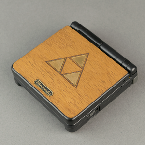 Zelda Game Boy Advance SP Real Wood Veneer