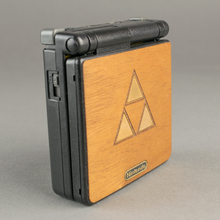 Load image into Gallery viewer, Zelda Game Boy Advance SP Real Wood Veneer