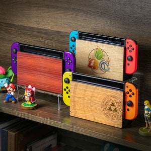 Nintendo Switch Dock Pokémon-Themed Wood Veneer
