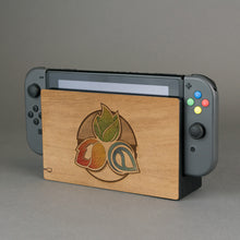 Load image into Gallery viewer, Nintendo Switch Dock Pokémon-Themed Wood Veneer