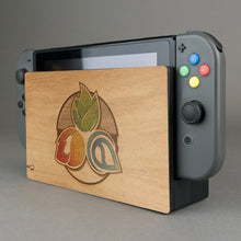Load image into Gallery viewer, Nintendo Switch Dock Pokémon-Themed Wood Veneer