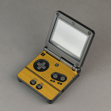 Load image into Gallery viewer, Famicom Style Game Boy Advance SP Gold Veneer