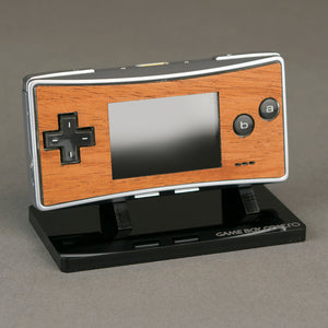 Game Boy Micro Wood Veneer Faceplate