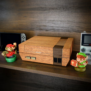 Nintendo Entertainment System Wood Veneer