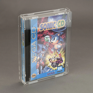 Sega CD Long Box Game Box - Köffin Protective Display Case