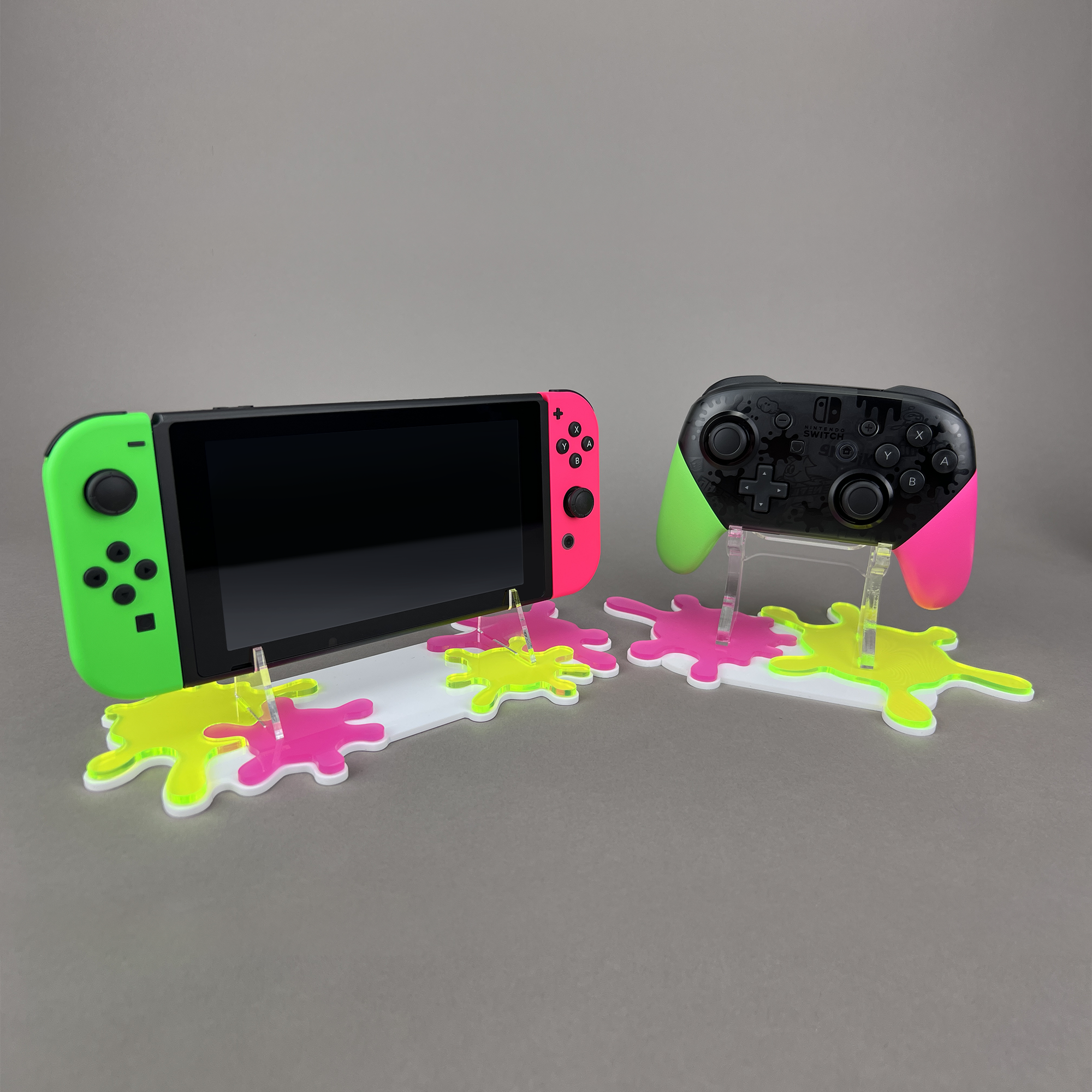 Display Splatoon – Gaming Rose Switch Nintendo Colored 2