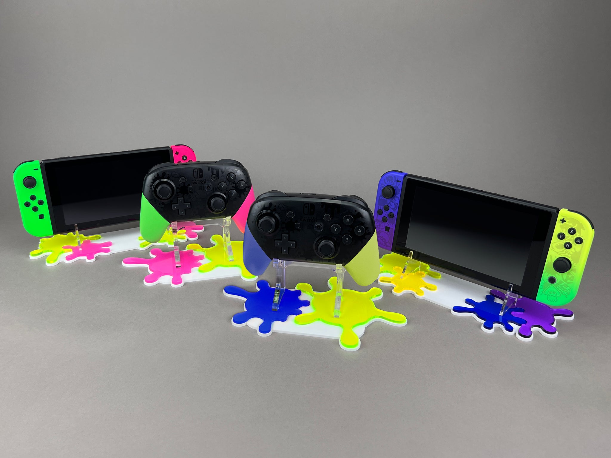 Splatoon 2 Nintendo Switch Gaming Rose Display Colored –