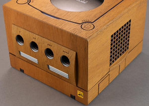 Nintendo GameCube Wood Veneer