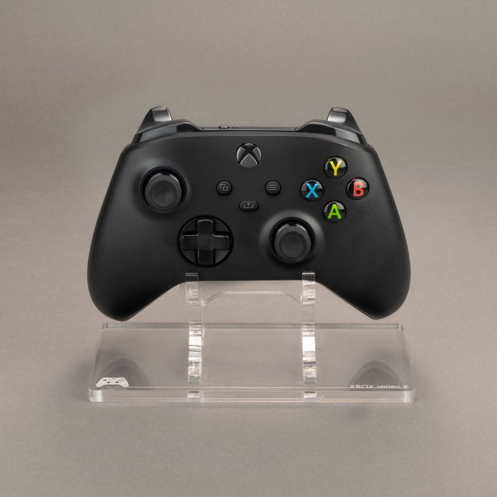 Xbox Series X Controller Wood Veneered Display – Rose Colored Gaming
